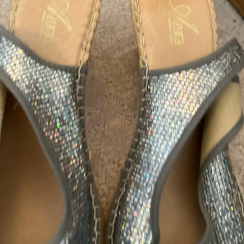Metallic espadrilles. - Picture 10 of 10